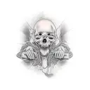 word daring tattoo design idea