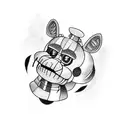 FNAF tattoo design idea