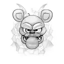 FNAF tattoo design idea