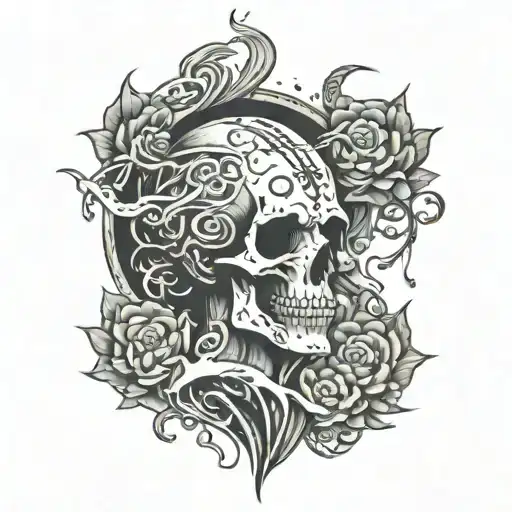 The wind whips through my flesh No robe can quell this chill For I am the one who walks in solitude No tears are left to tattoo design idea