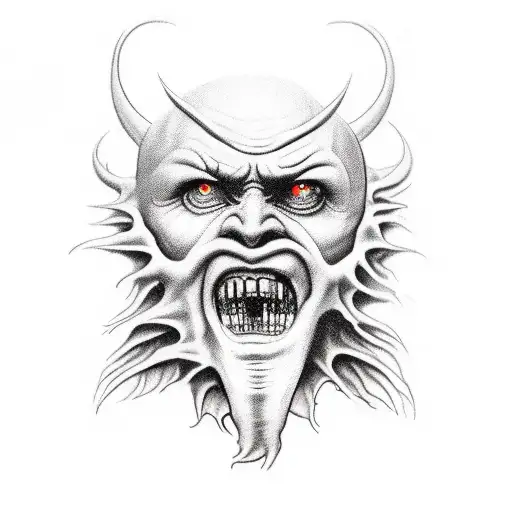 I have a project to submit to you: I want to represent Dante's Inferno, without having a biblical representation of Hell tattoo design idea