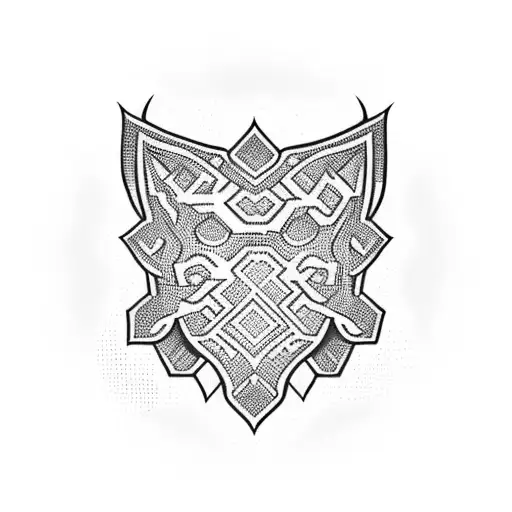 QR CODE tattoo design idea