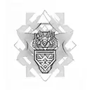 QR CODE tattoo design idea