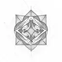 QR CODE tattoo design idea