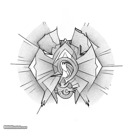 greed tattoo design idea