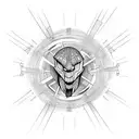 greed tattoo design idea