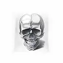 skull bracelet  tattoo design idea