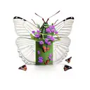 Butterflies trapped in hell saved by a grasshopper  tattoo design idea