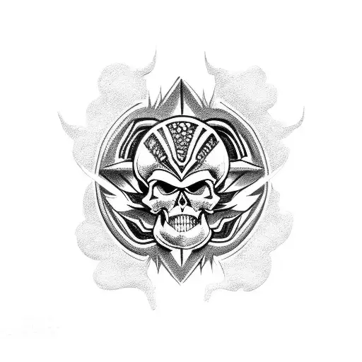 Summoned Skull YU-GI-OH tattoo design idea
