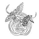 apex tattoo design idea