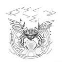 apex tattoo design idea