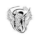 apex tattoo design idea