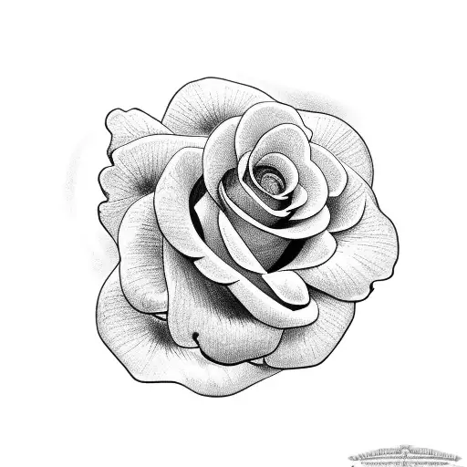 Christian Cross pansy White rose tattoo design idea