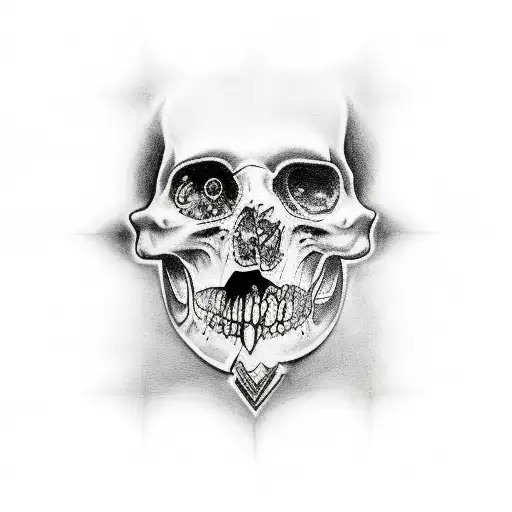 The tattoo idea is a black and gray realism design. The artist will use black ink to create a lifelike image, capturing  tattoo design idea