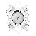 Love + Time - Distance = Hate tattoo design idea