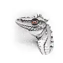 Black Headed Python Bells Phase Lace Monitor Crested Gecko Leachianus Gecko Fiji Banded Iguana Carpet Python Saltwater C tattoo design idea