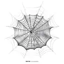 Spider Web tattoo design idea