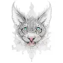  psychedelic music style tattoo design idea