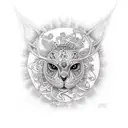  psychedelic music style tattoo design idea