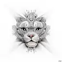  psychedelic music style tattoo design idea