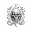 Saint jerome tattoo design idea