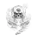 Saint jerome tattoo design idea