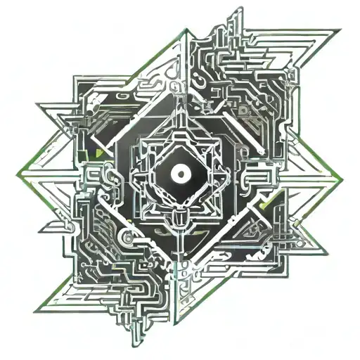 Alone tattoo design idea