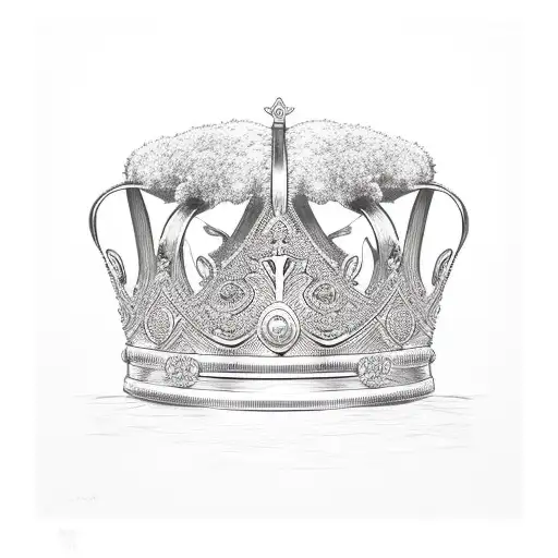 King's Crown tattoo design idea