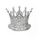 King's Crown tattoo design idea