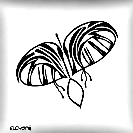 love representing kiwi tattoo design idea