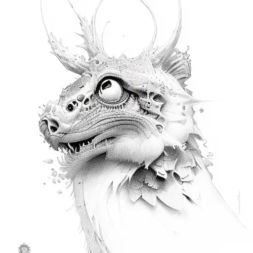 1of1 tattoo design idea