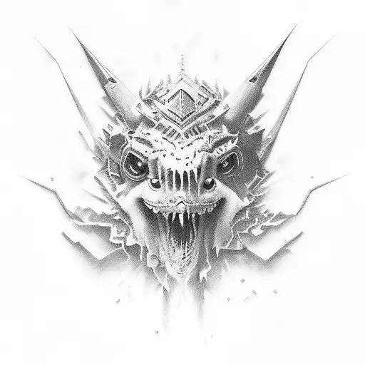 1of1 tattoo design idea