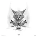 1of1 tattoo design idea