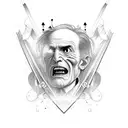 gambler  tattoo design idea