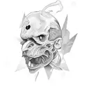 gambler  tattoo design idea