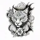 1977 1986 tattoo design idea