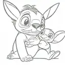 Lilo (Lilo and Stitch)   tattoo design idea