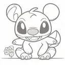 Lilo (Lilo and Stitch)   tattoo design idea