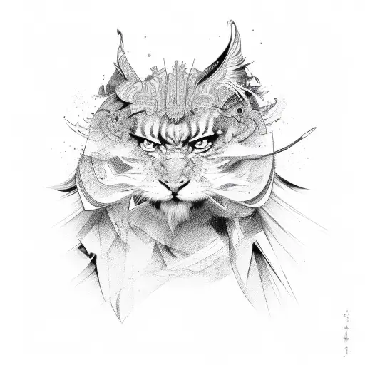 Choso in a dynamic pose tattoo design idea