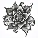 name tatoo of the name : Shreya  tattoo design idea