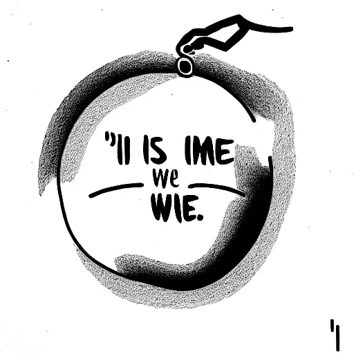 "this is me trying"A tattoo based on mental health andthe lyric "I was so ahead of the curve the curve became a sphere"  tattoo design idea