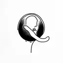 "this is me trying"A tattoo based on mental health andthe lyric "I was so ahead of the curve the curve became a sphere"  tattoo design idea