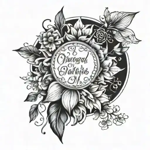 you changed my life from dark to light tattoo design idea