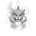 blessed tattoo design idea