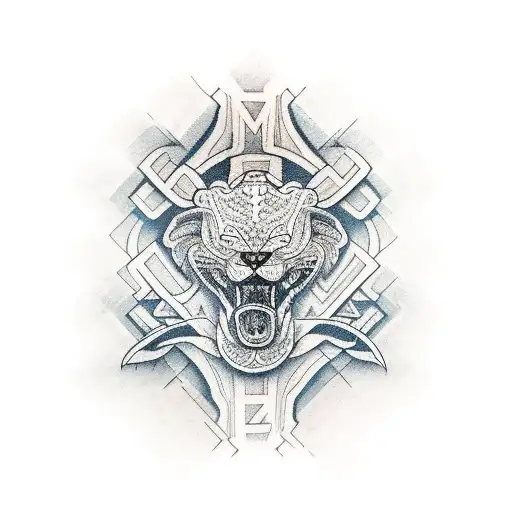 MTB y esqui tattoo design idea