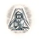 saint matthew for slave tattoo design idea