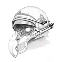 ak-47 tattoo design idea