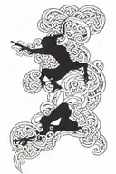 without struggle there is no reward  tattoo design idea