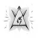 Lightning Bolt tattoo design idea