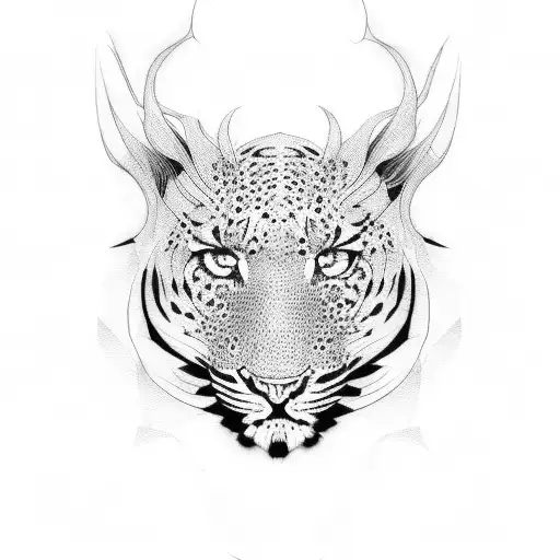Animal Print tattoo design idea